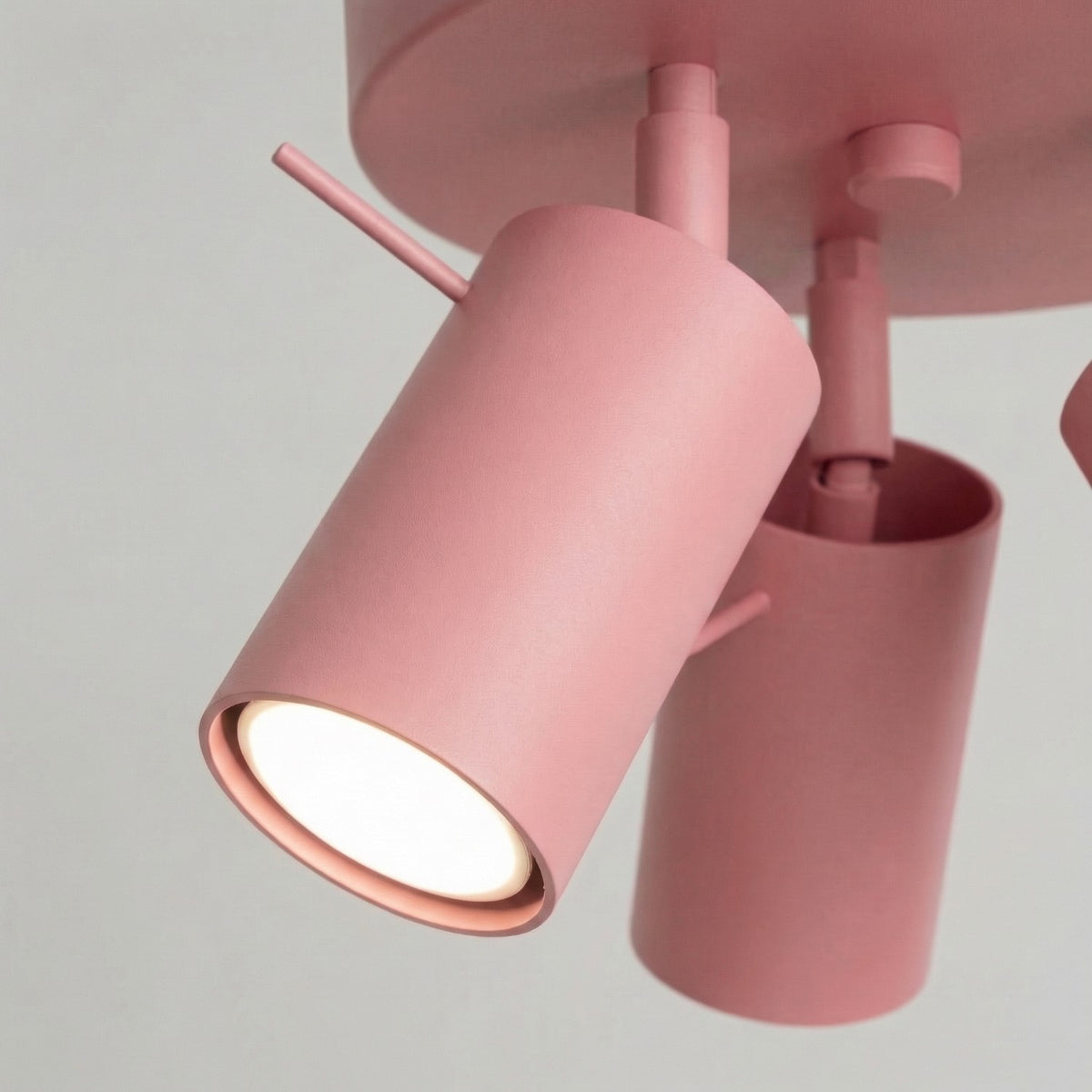 Ceiling lamp RING 3P pink