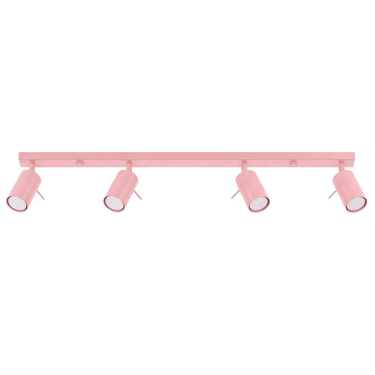 Ceiling lamp RING 4L pink