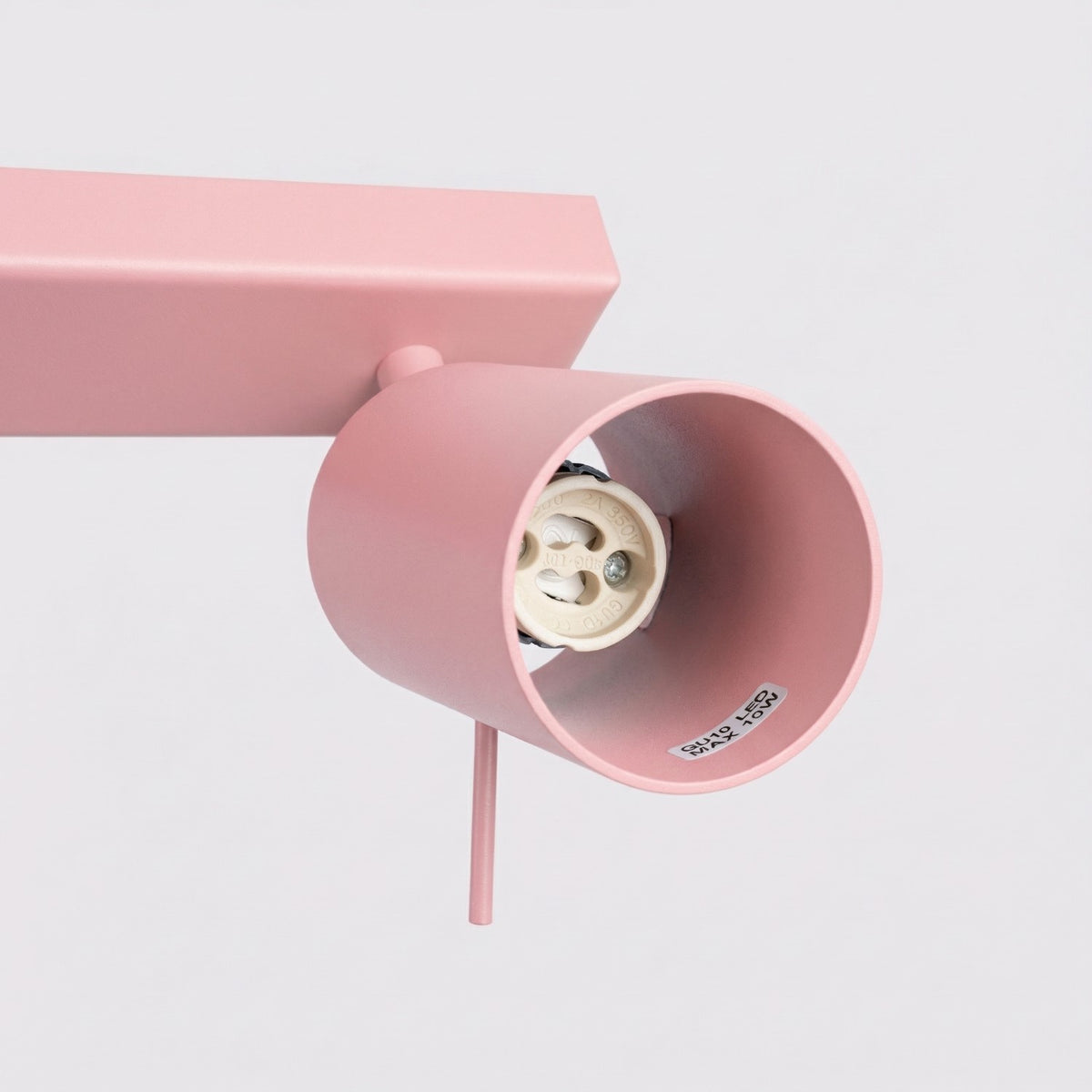 Ceiling lamp RING 4L pink