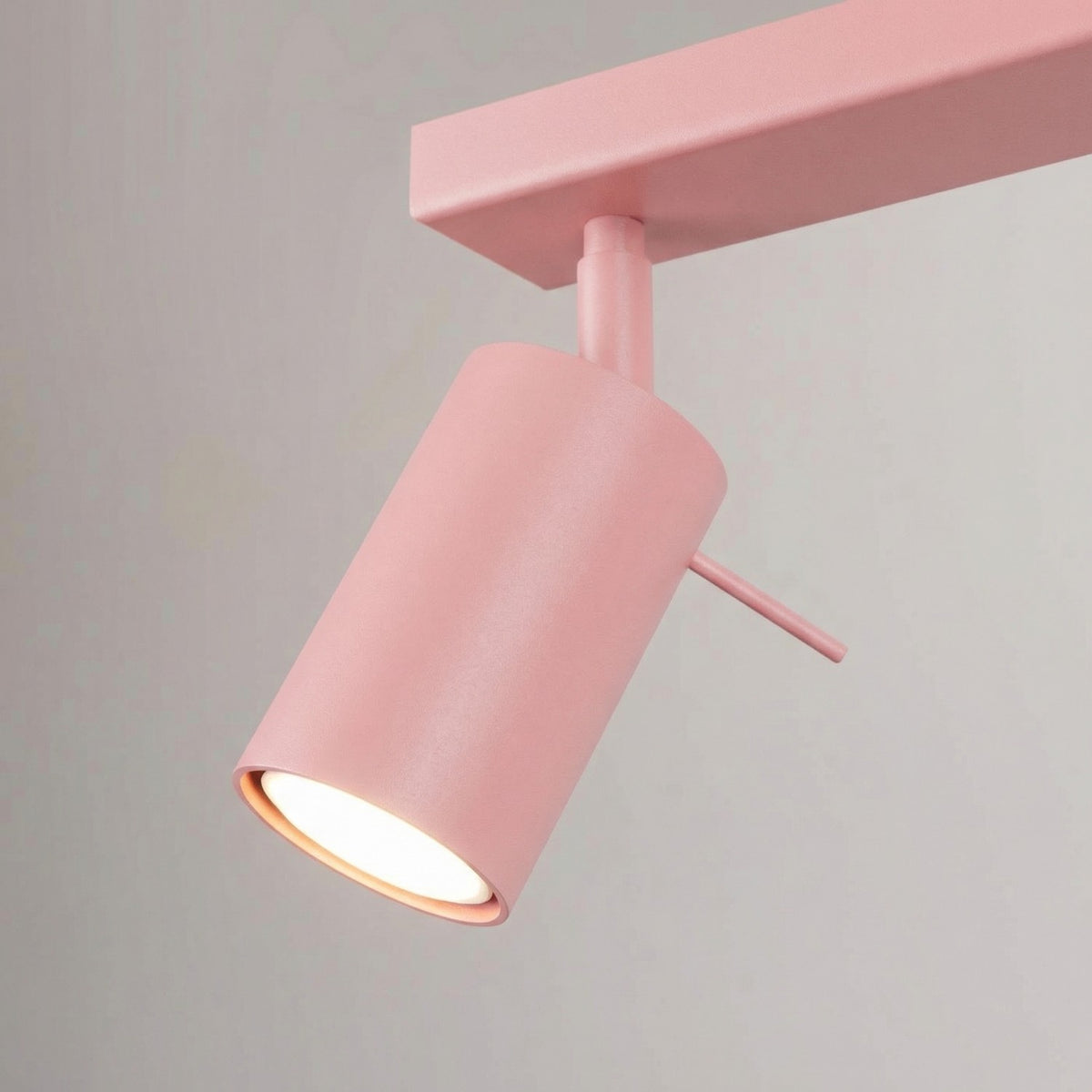 Ceiling lamp RING 4L pink