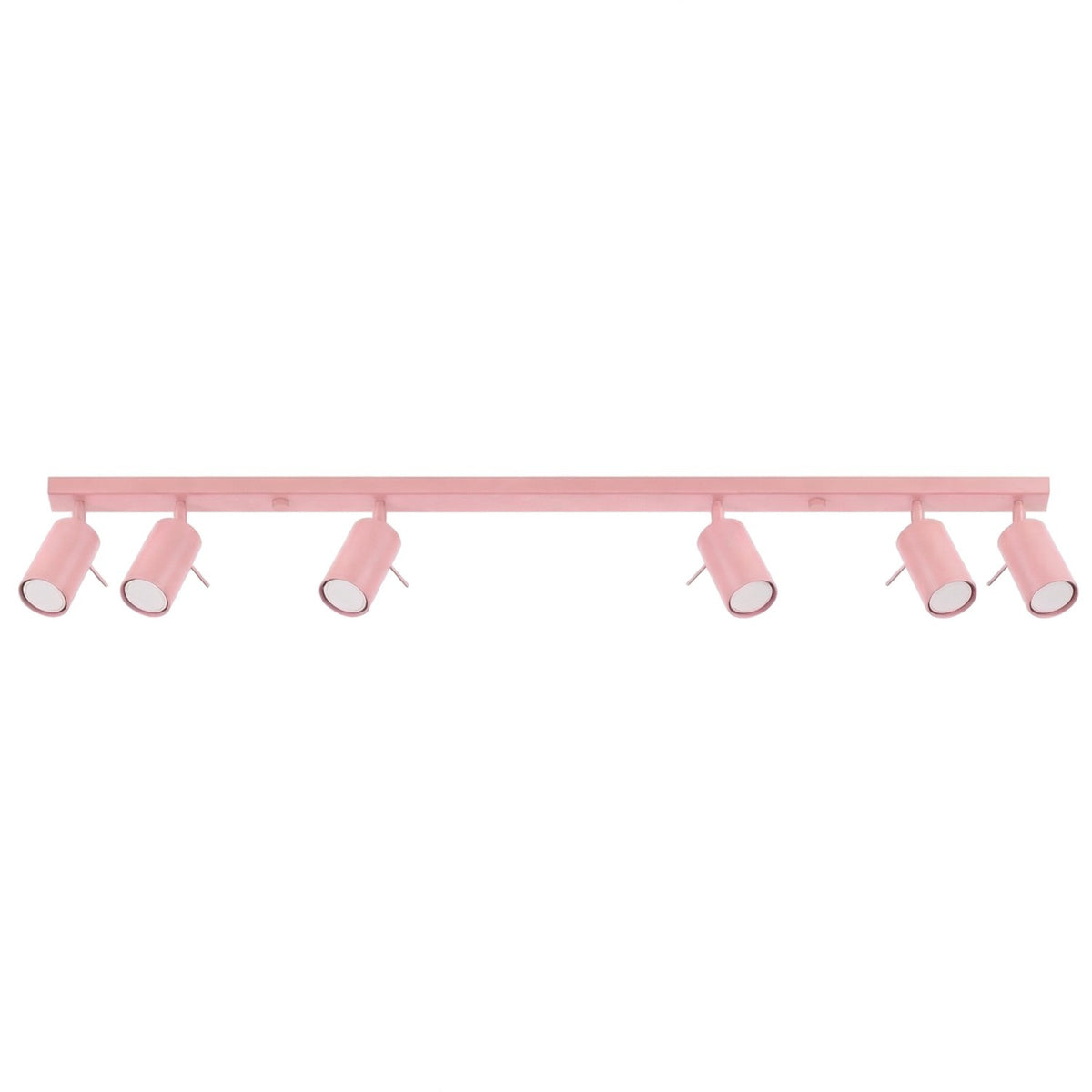 Ceiling lamp RING 6L pink