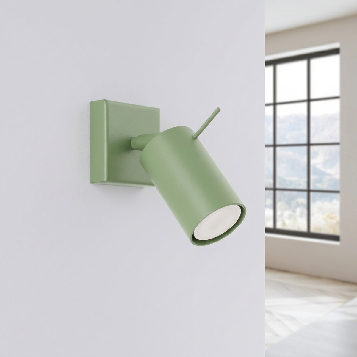 Wall lamp RING sage