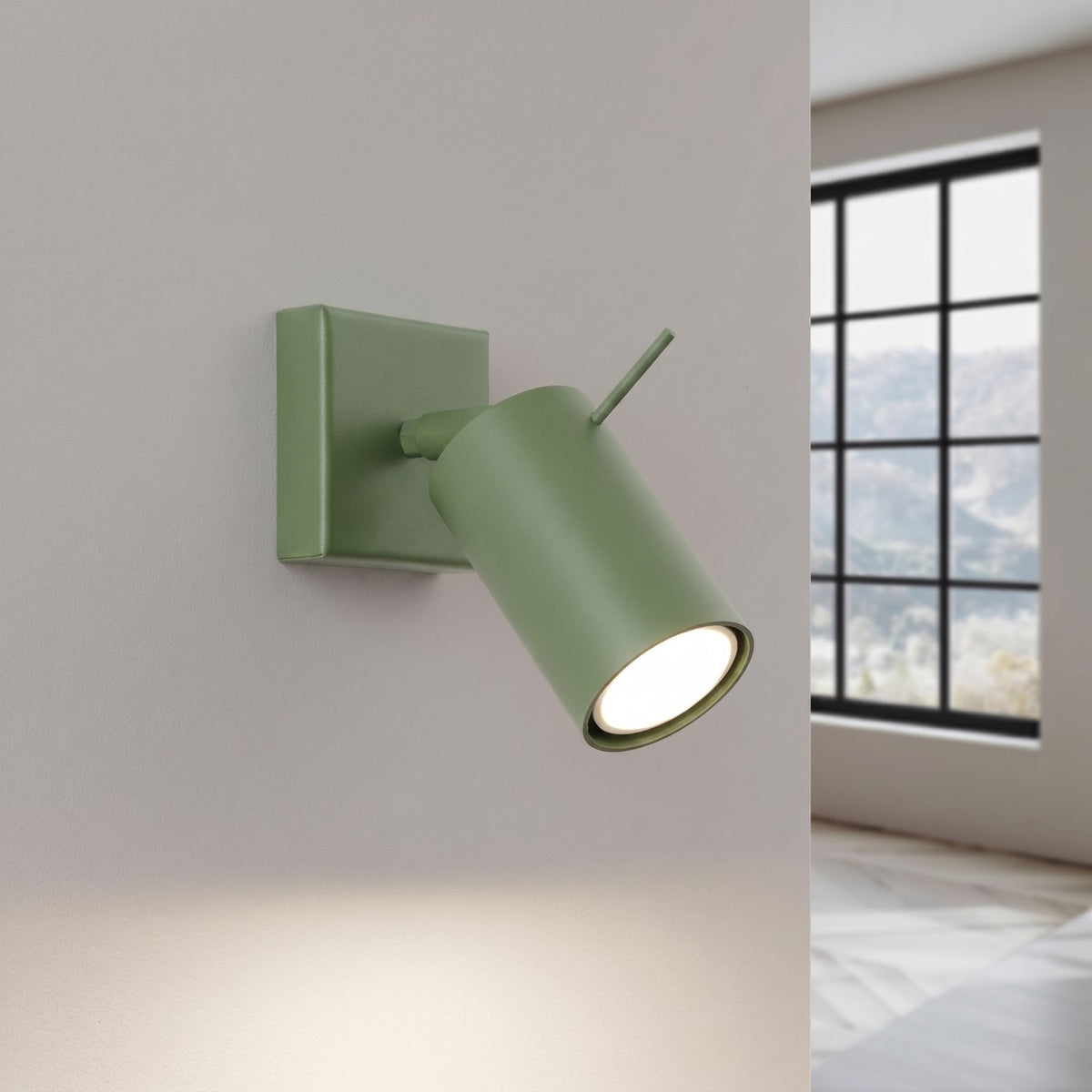 Wall lamp RING sage