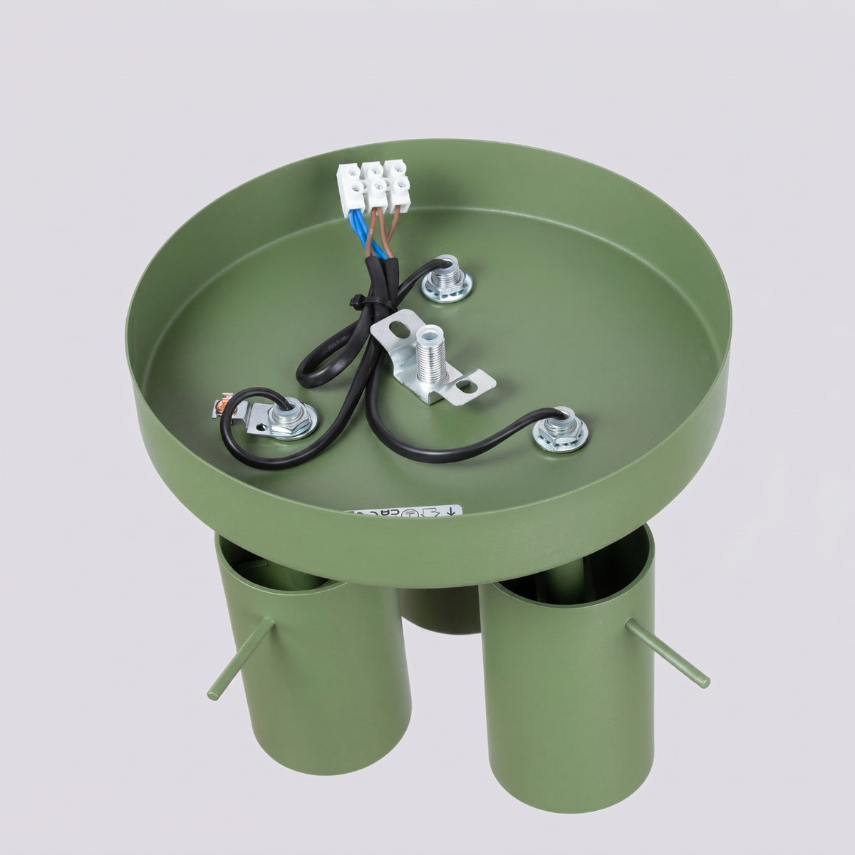 Ceiling lamp RING 3P sage