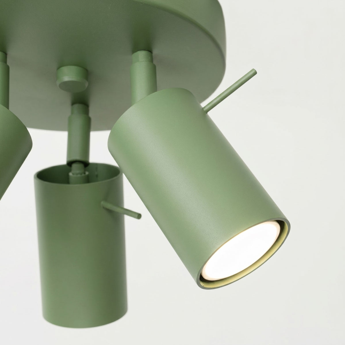 Ceiling lamp RING 3P sage