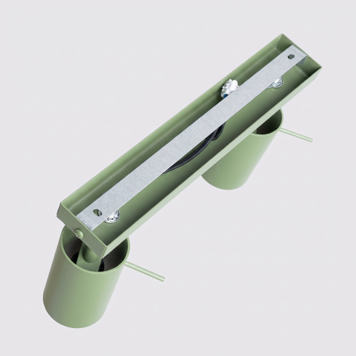 Ceiling lamp RING 4L sage