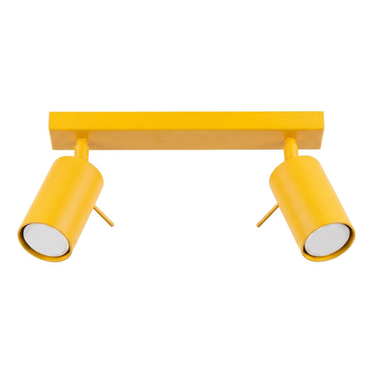 Ceiling lamp RING 2 yellow