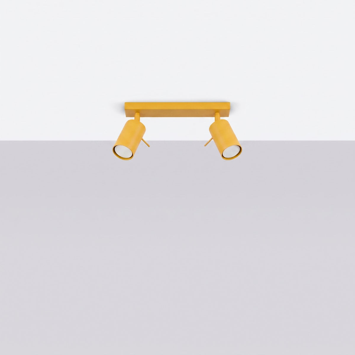 Ceiling lamp RING 2 yellow