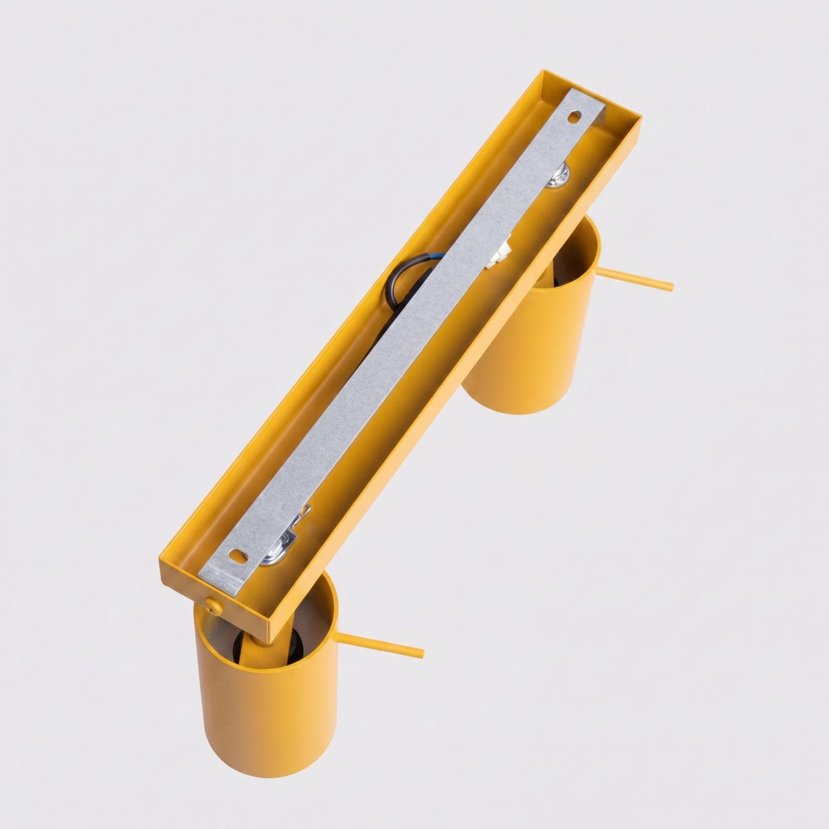 Ceiling lamp RING 2 yellow