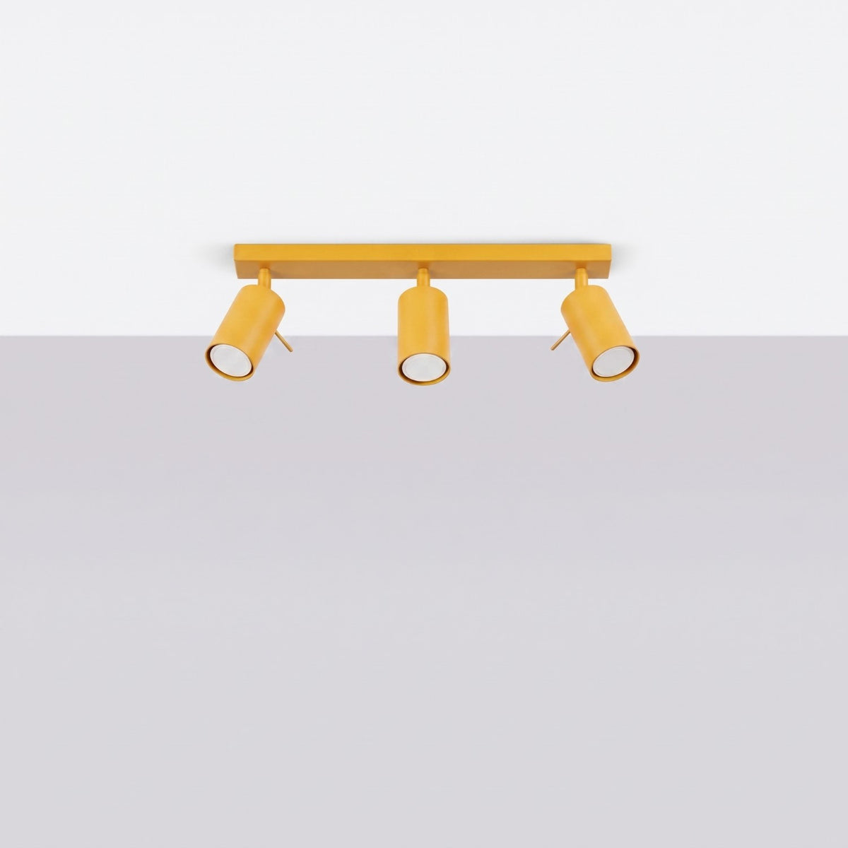 Ceiling lamp RING 3L yellow