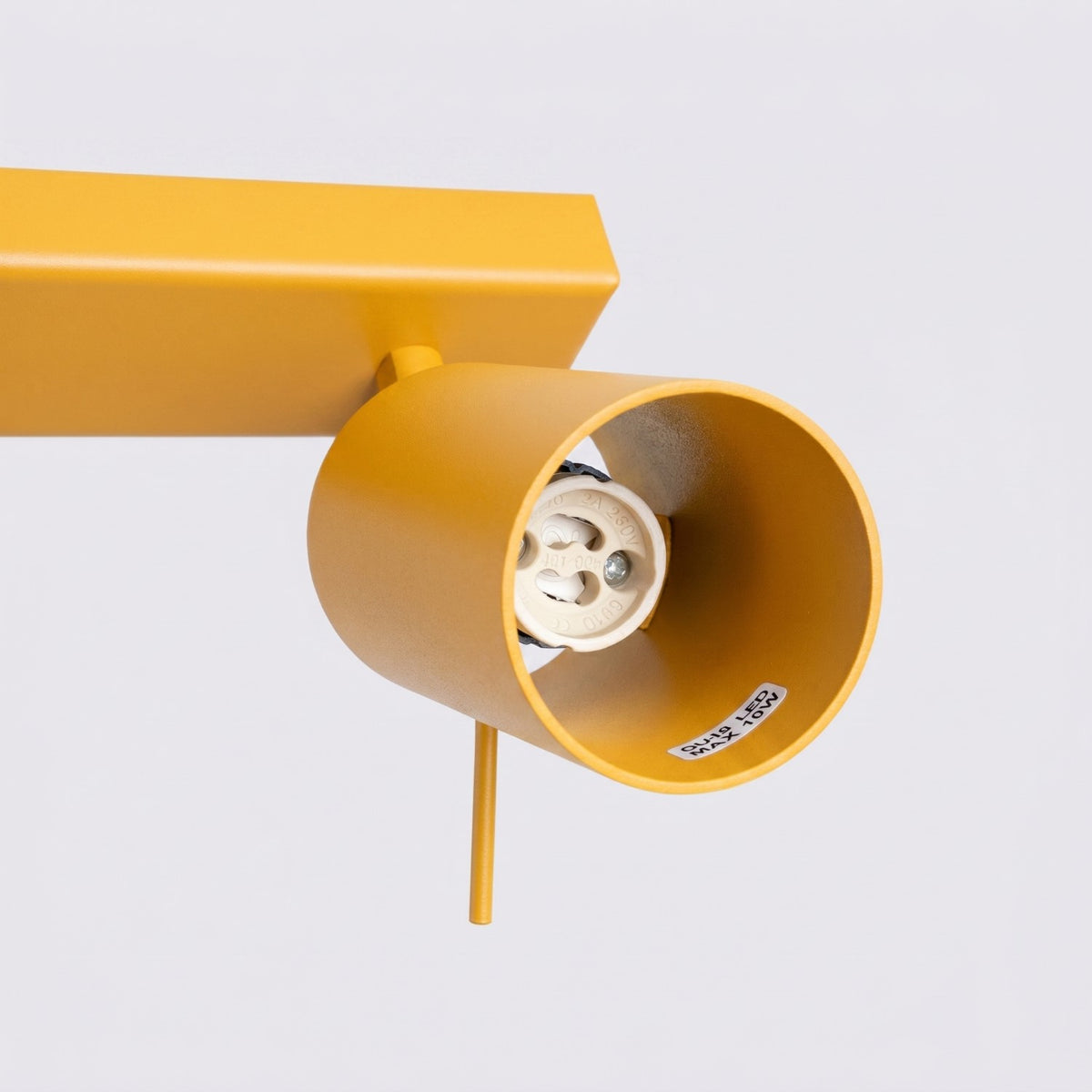 Ceiling lamp RING 3L yellow