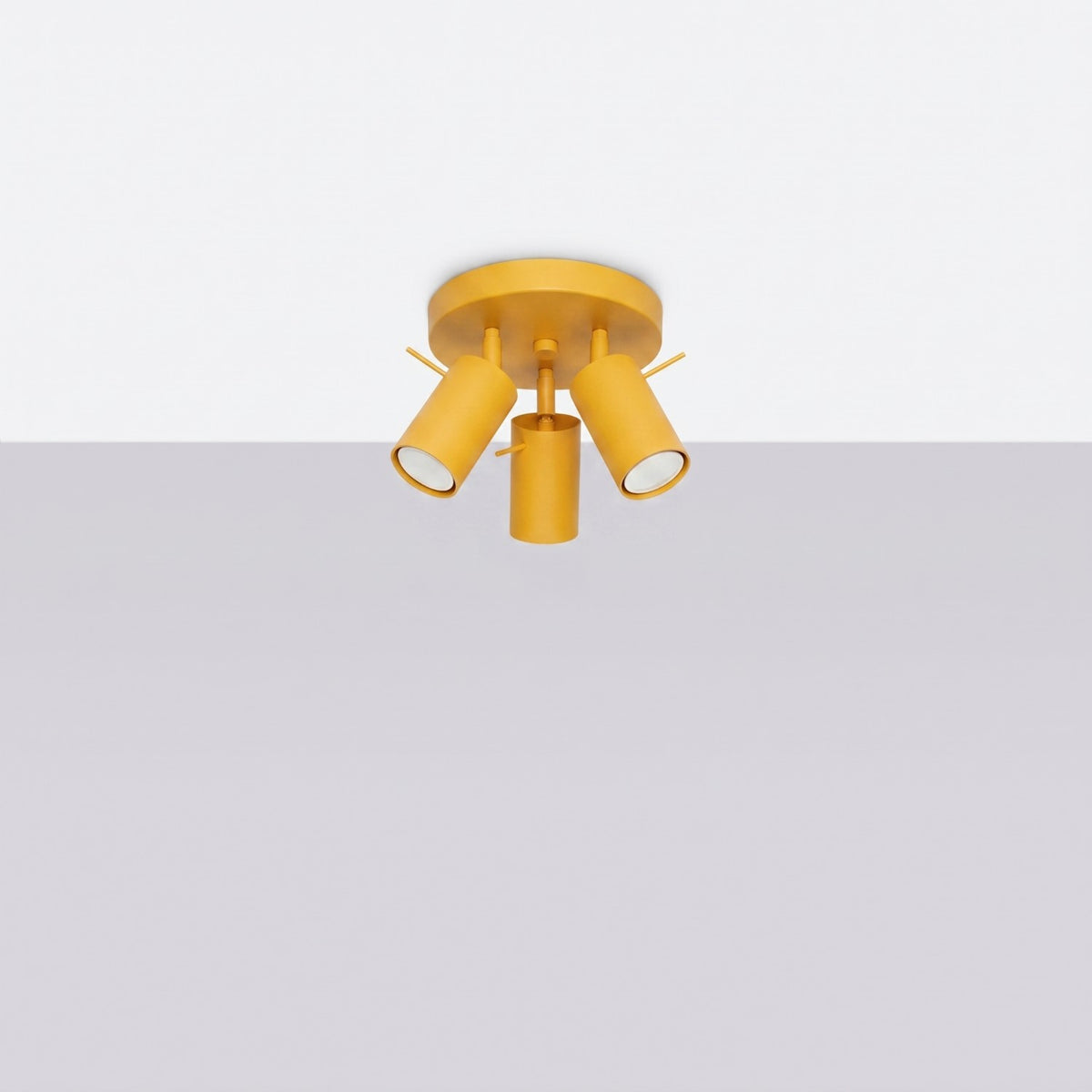 Ceiling lamp RING 3P yellow