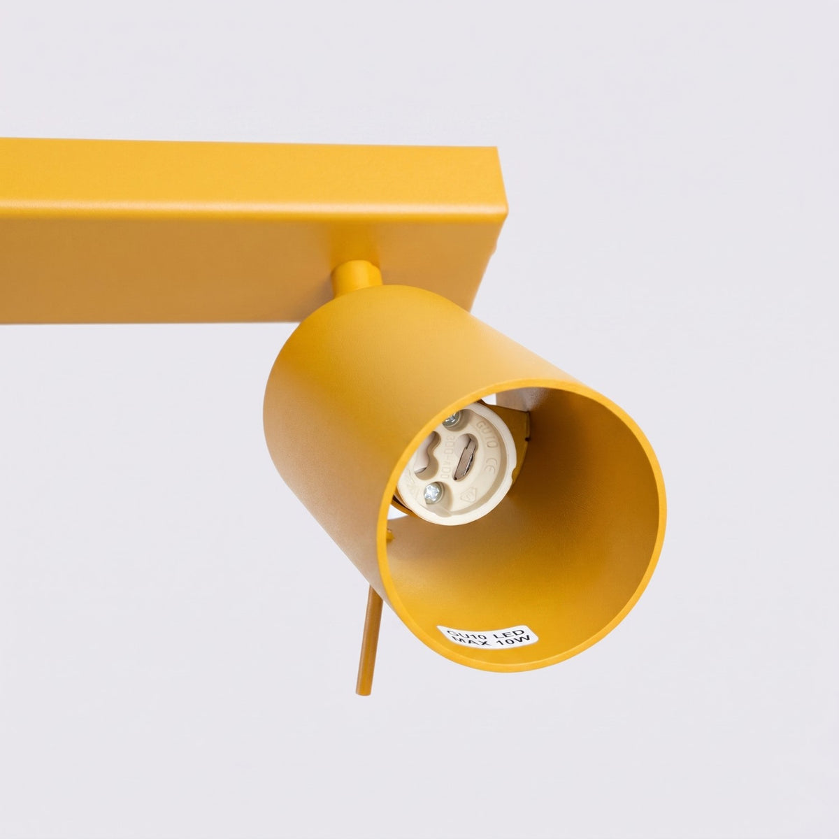 Ceiling lamp RING 4L yellow