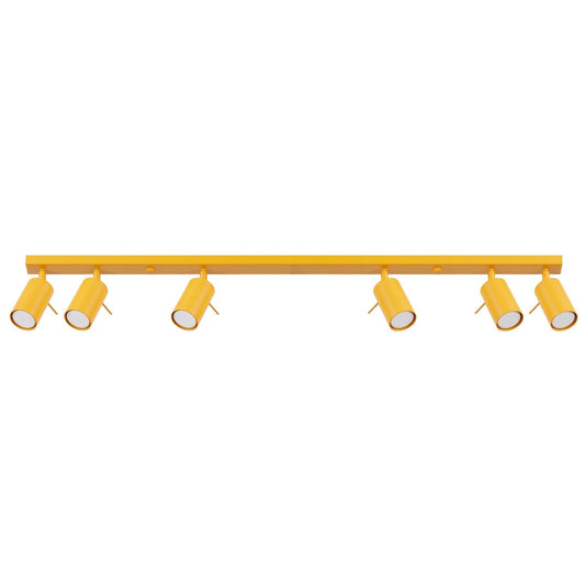 Ceiling lamp RING 6L yellow