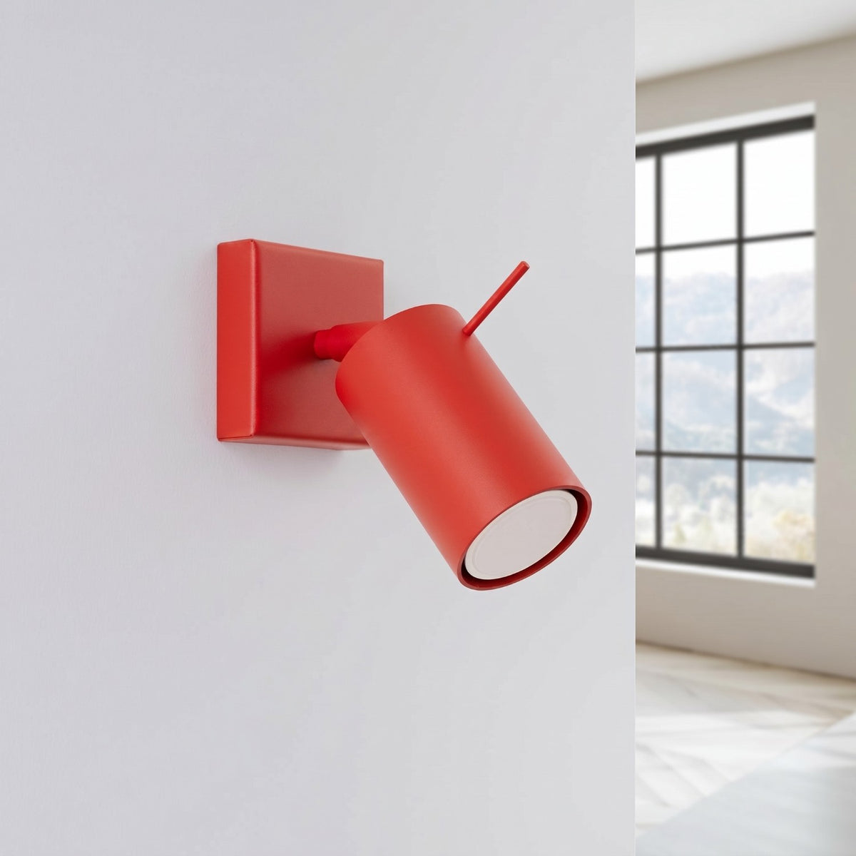 Wall lamp RING red