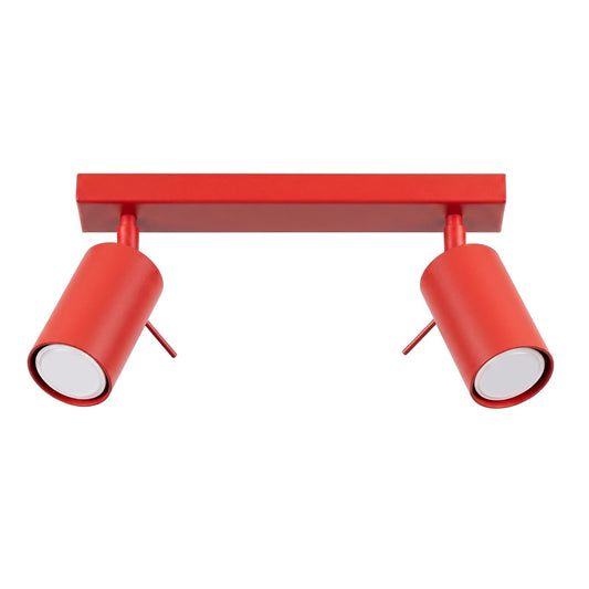 Ceiling lamp RING 2 red