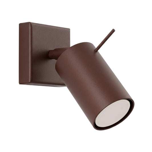 Wall lamp RING brown