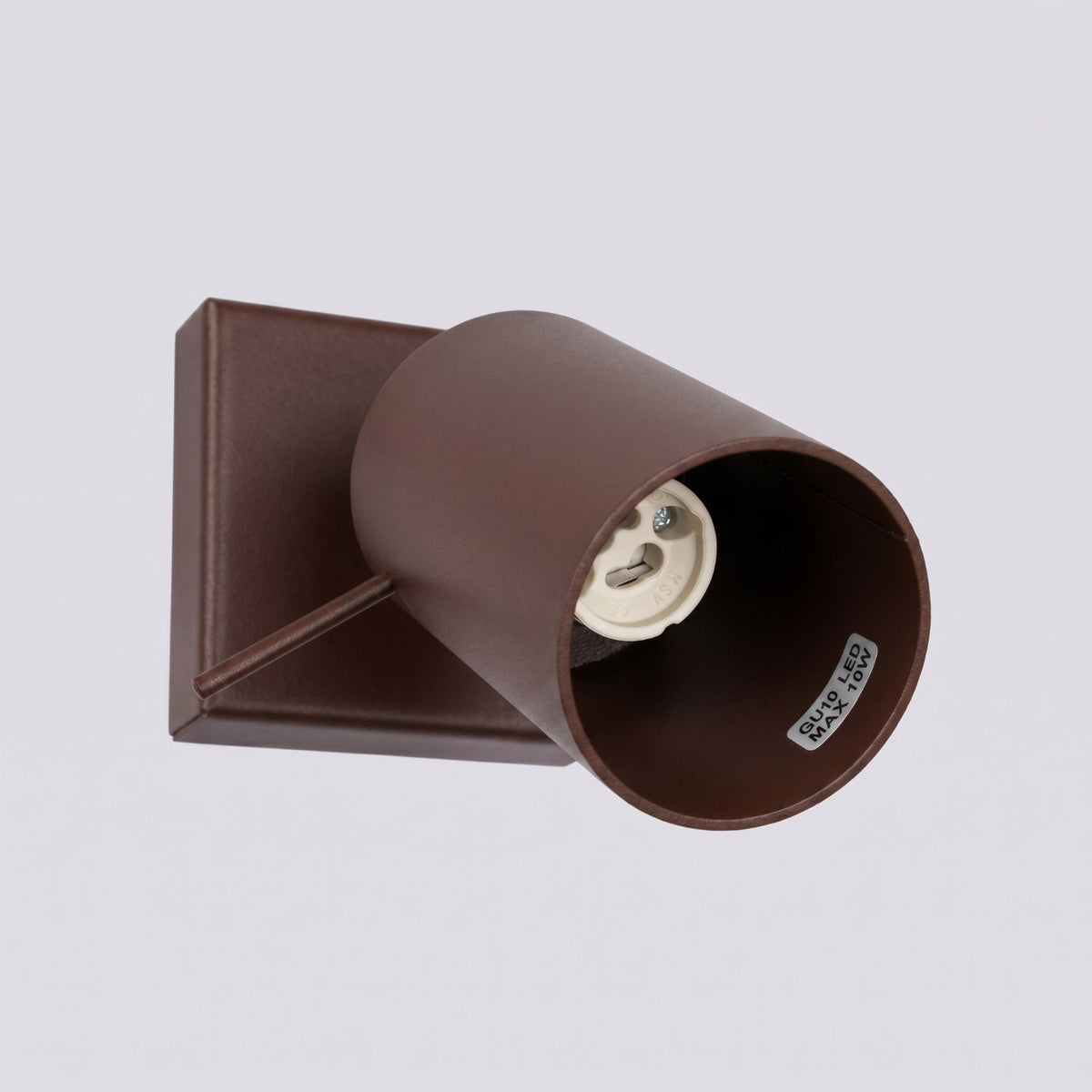 Wall lamp RING brown