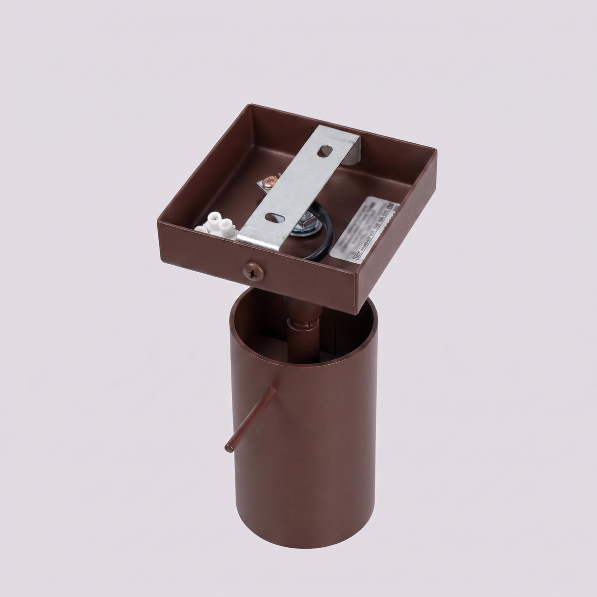 Wall lamp RING brown