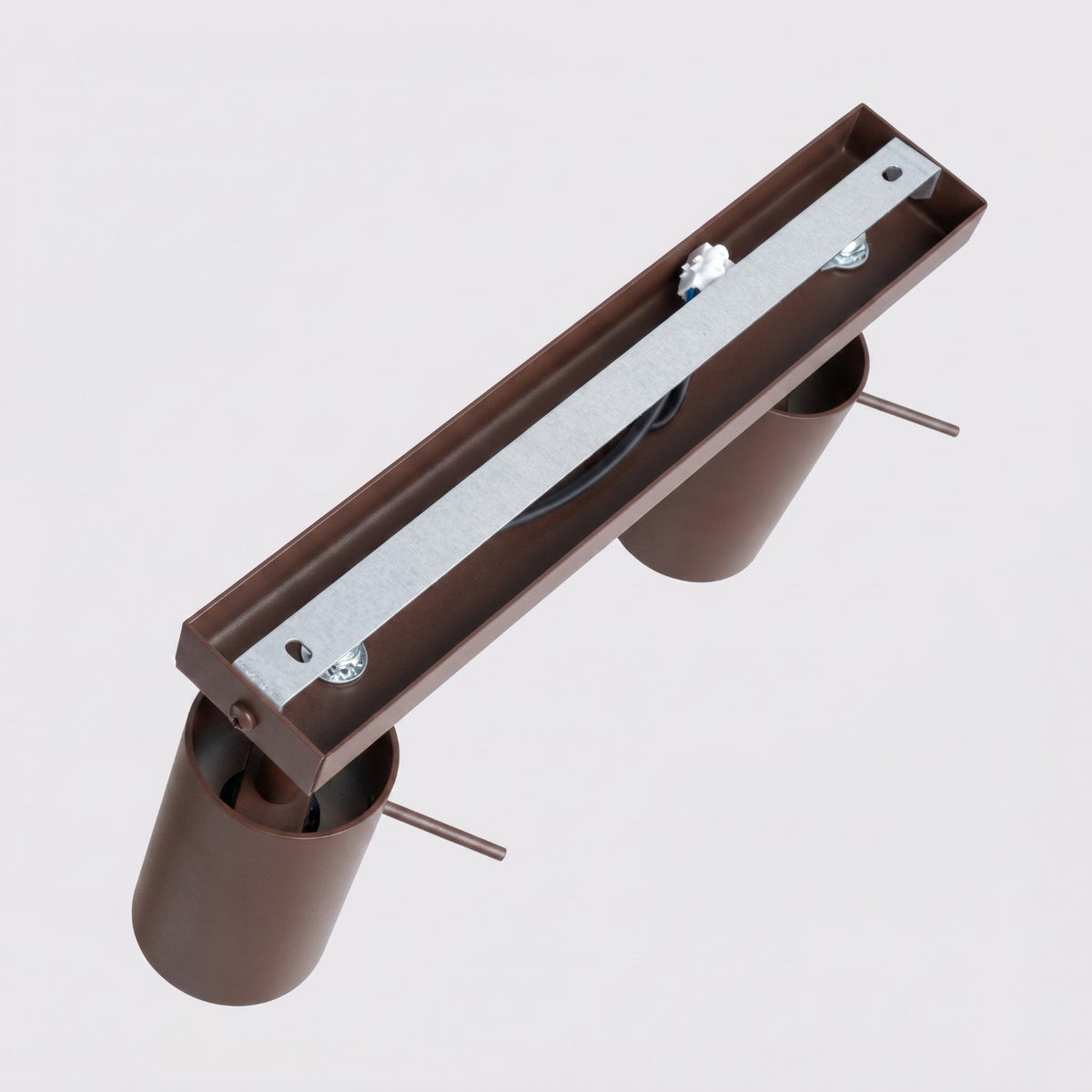 Ceiling lamp RING 2 brown