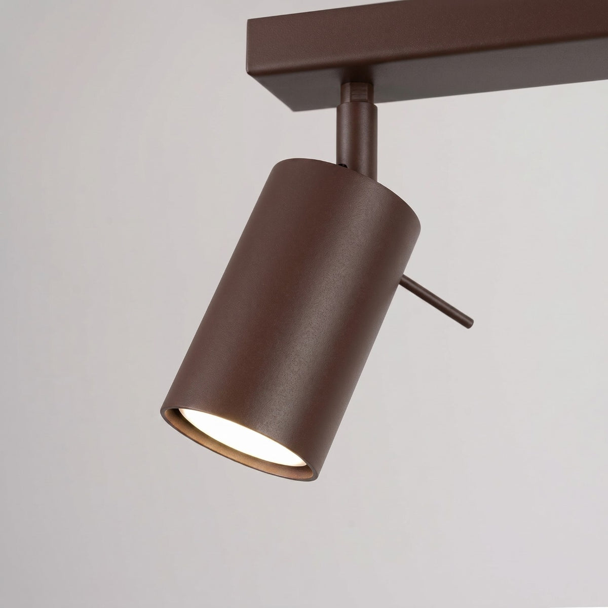 Ceiling lamp RING 3L brown