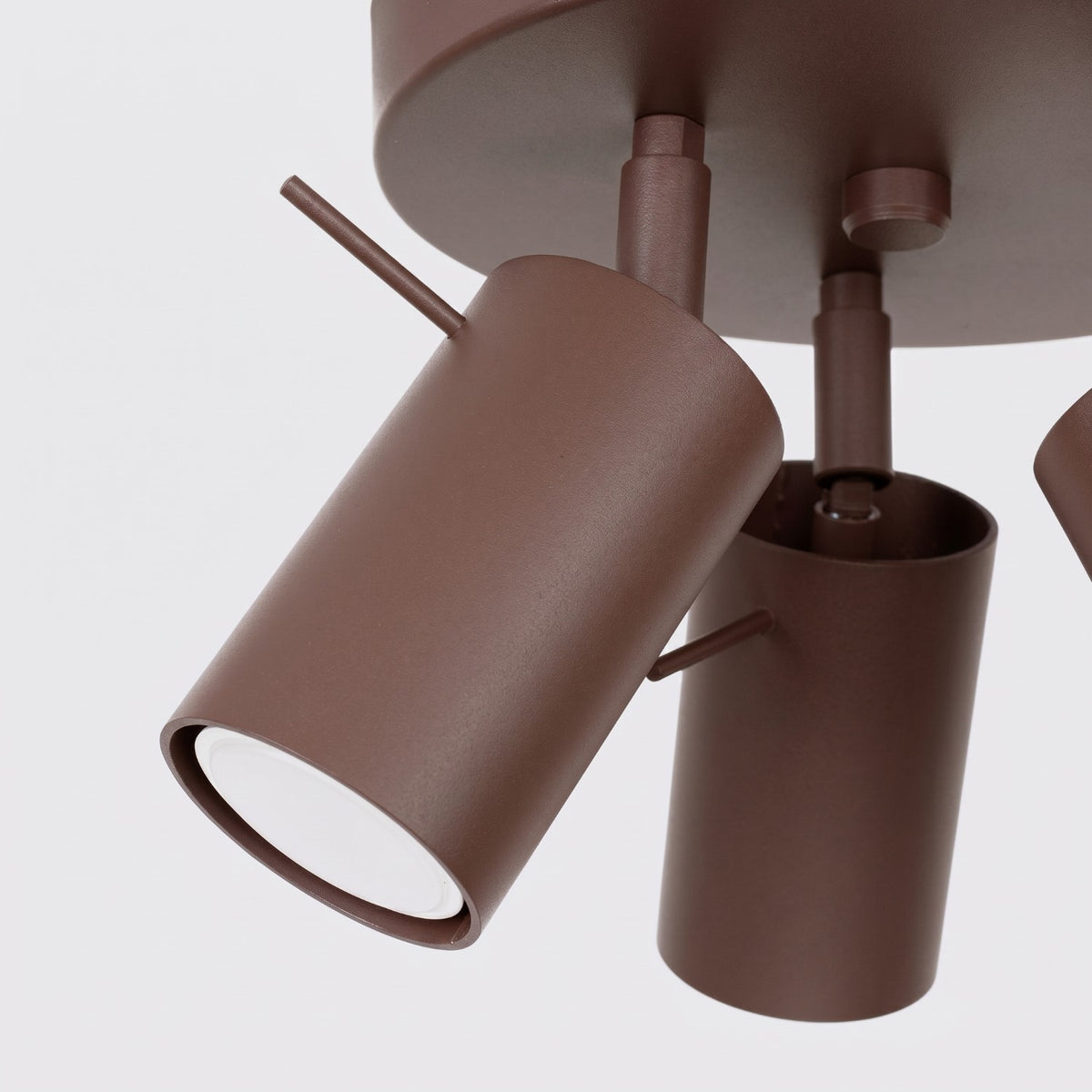 Ceiling lamp RING 3P brown