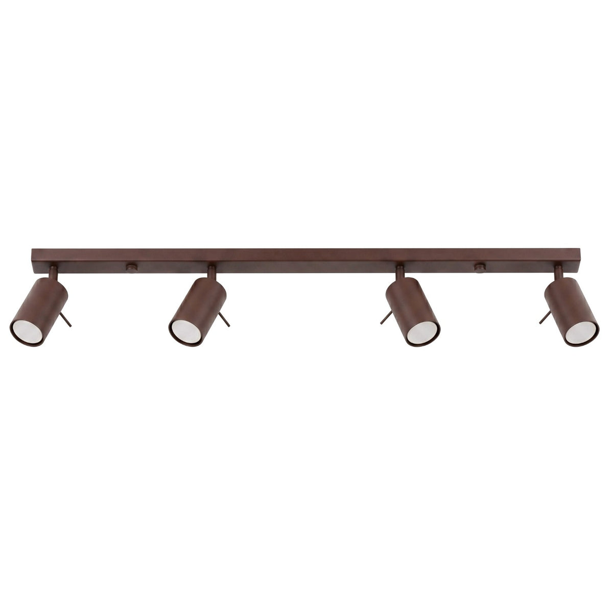 Ceiling lamp RING 4L brown