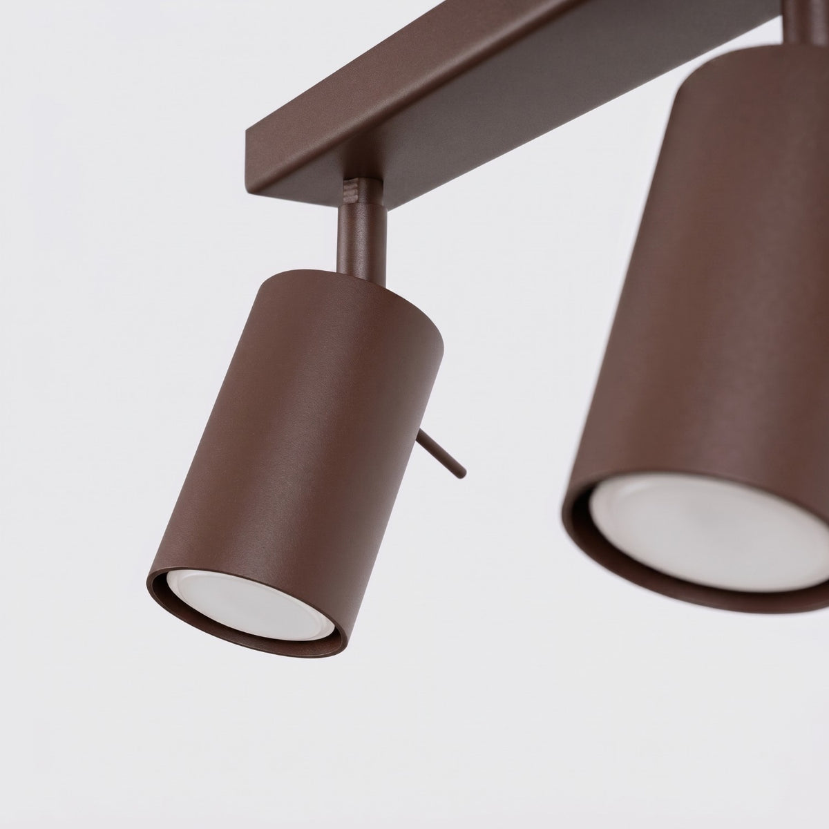 Ceiling lamp RING 4L brown