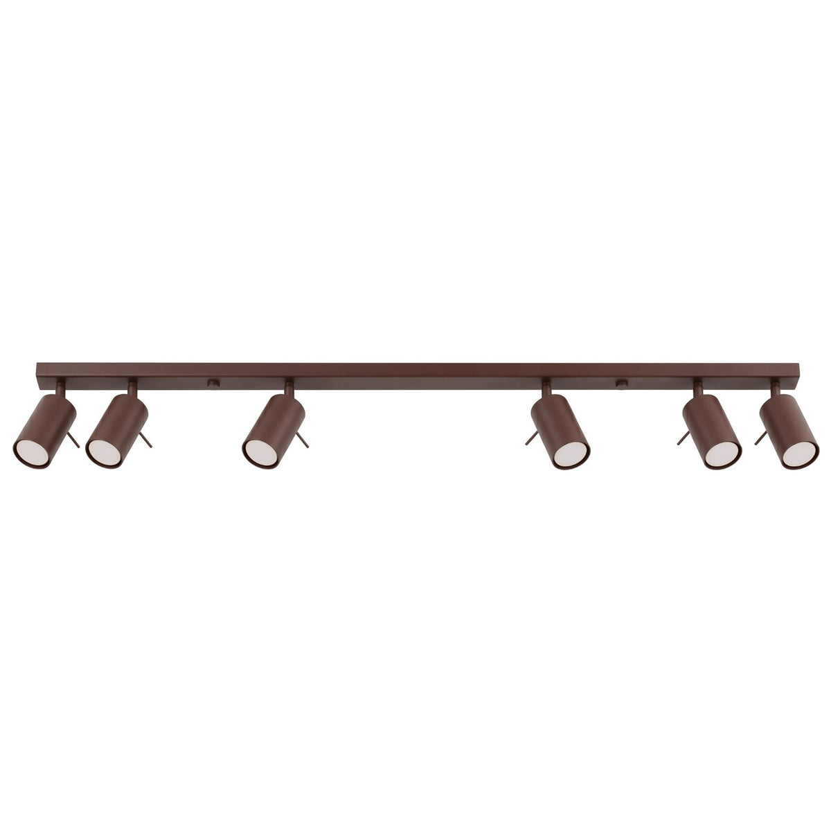 Ceiling lamp RING 6L brown
