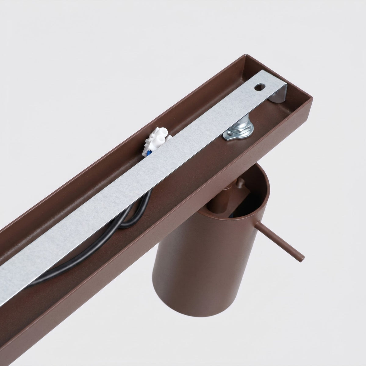 Ceiling lamp RING 6L brown
