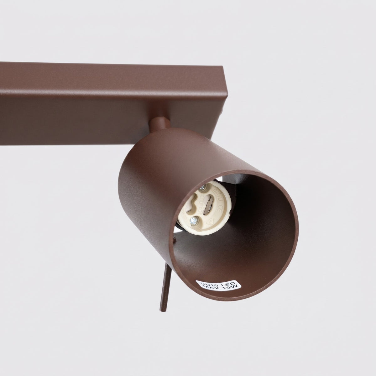 Ceiling lamp RING 6L brown