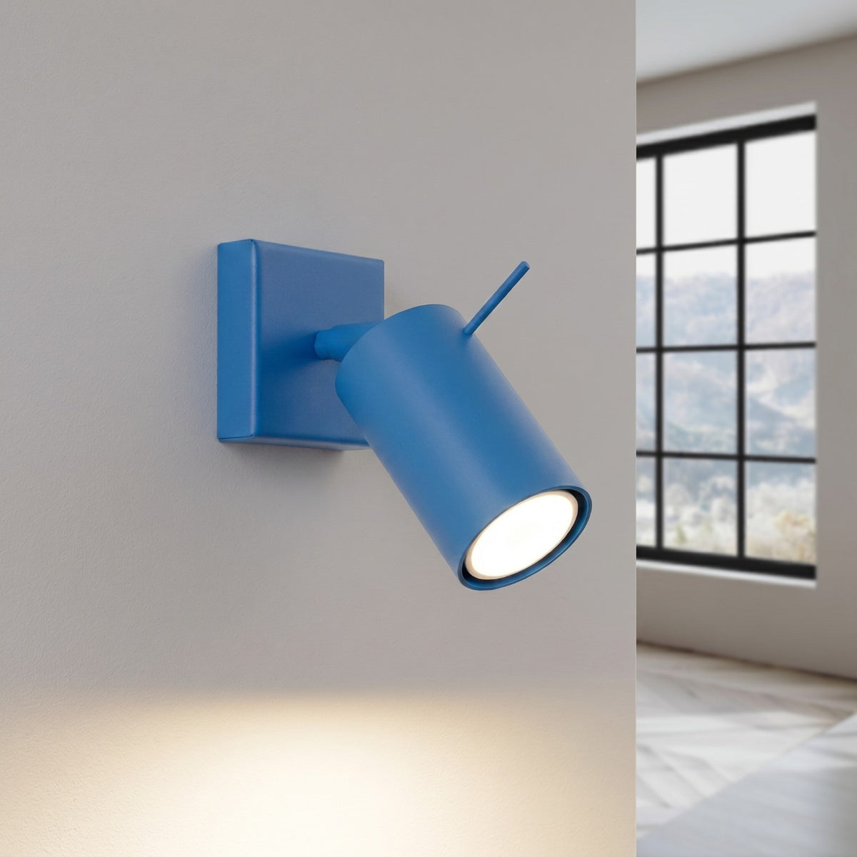 Wall lamp RING azure