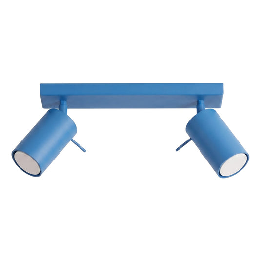 Ceiling lamp RING 2 azure