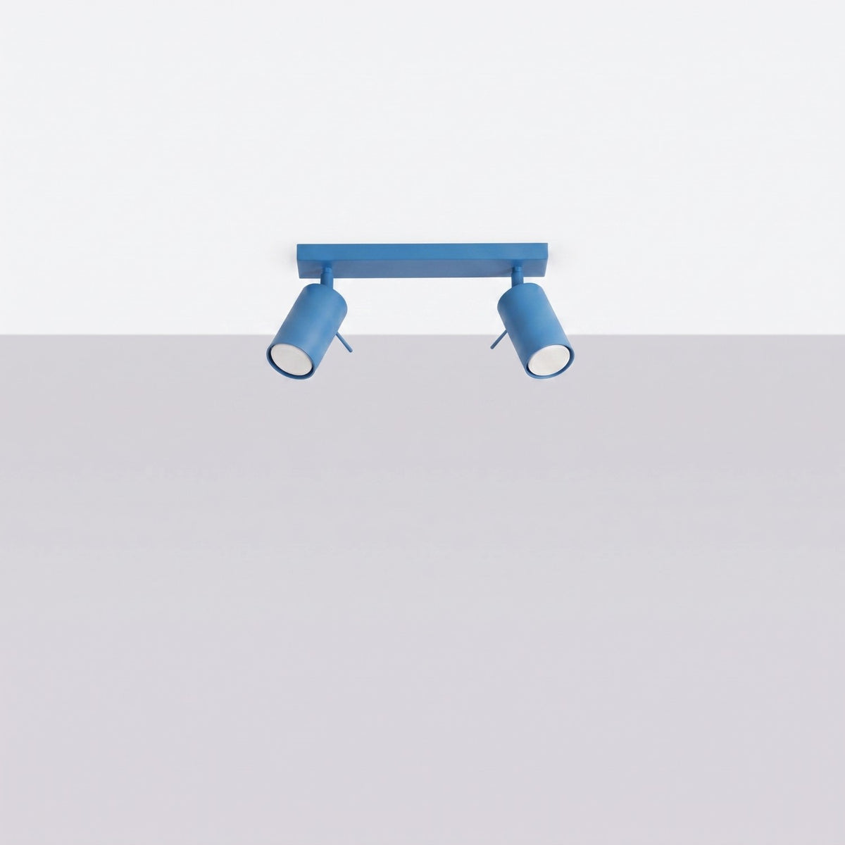 Ceiling lamp RING 2 azure