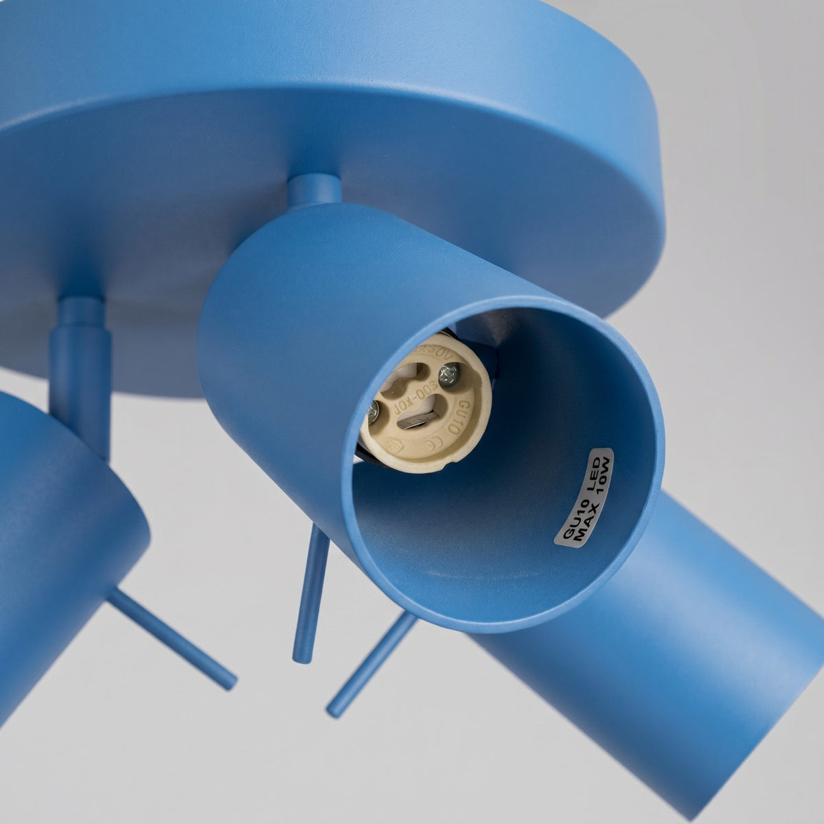 Ceiling lamp RING 3P azure