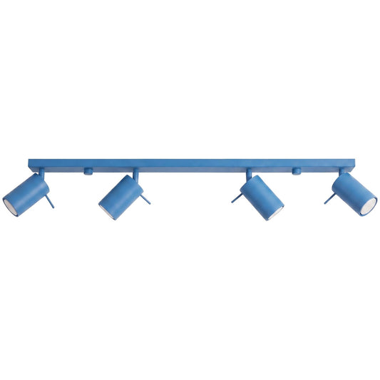 Ceiling lamp RING 4L azure