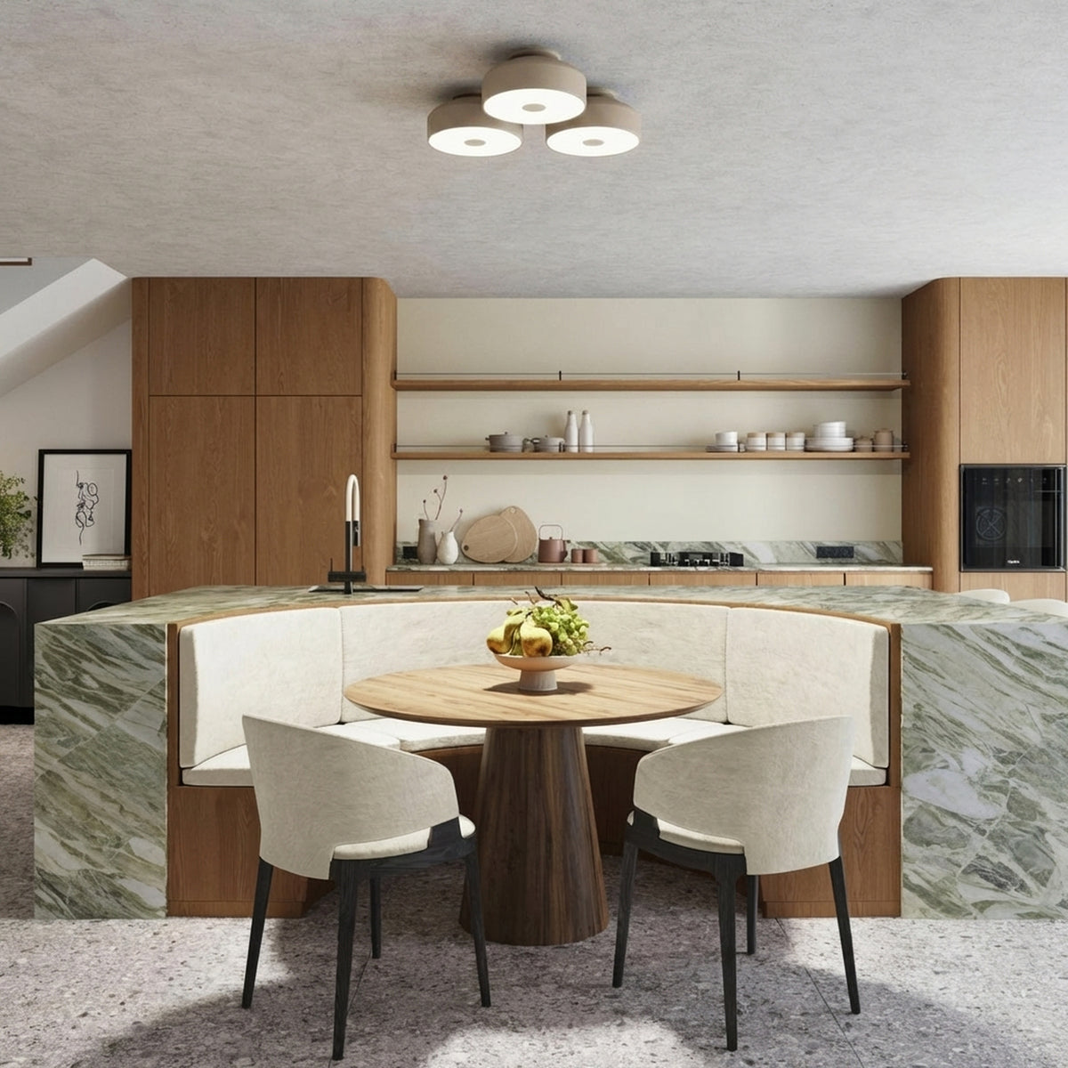 Ceiling lamp OMIQ taupe