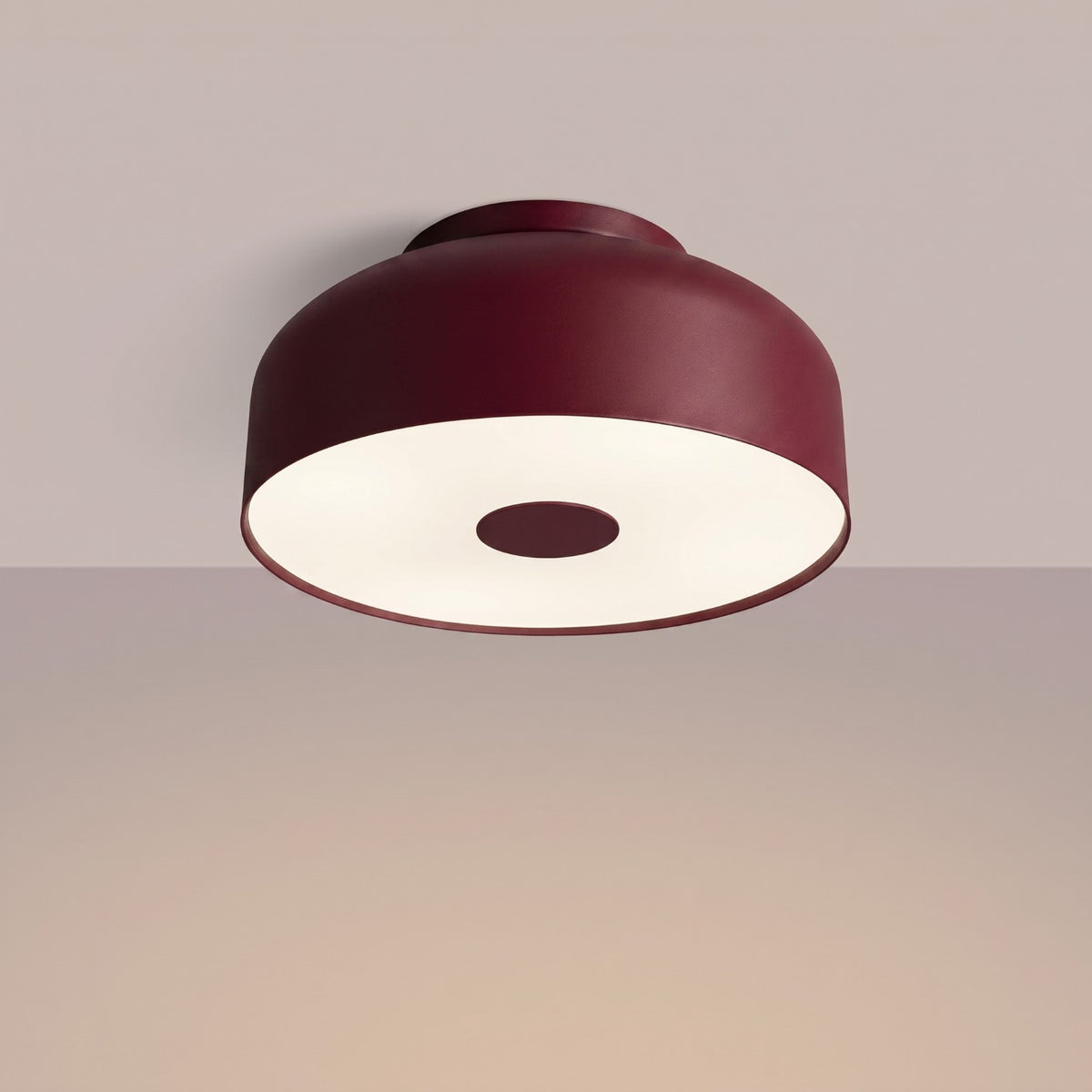 Ceiling lamp OMIQ burgundy