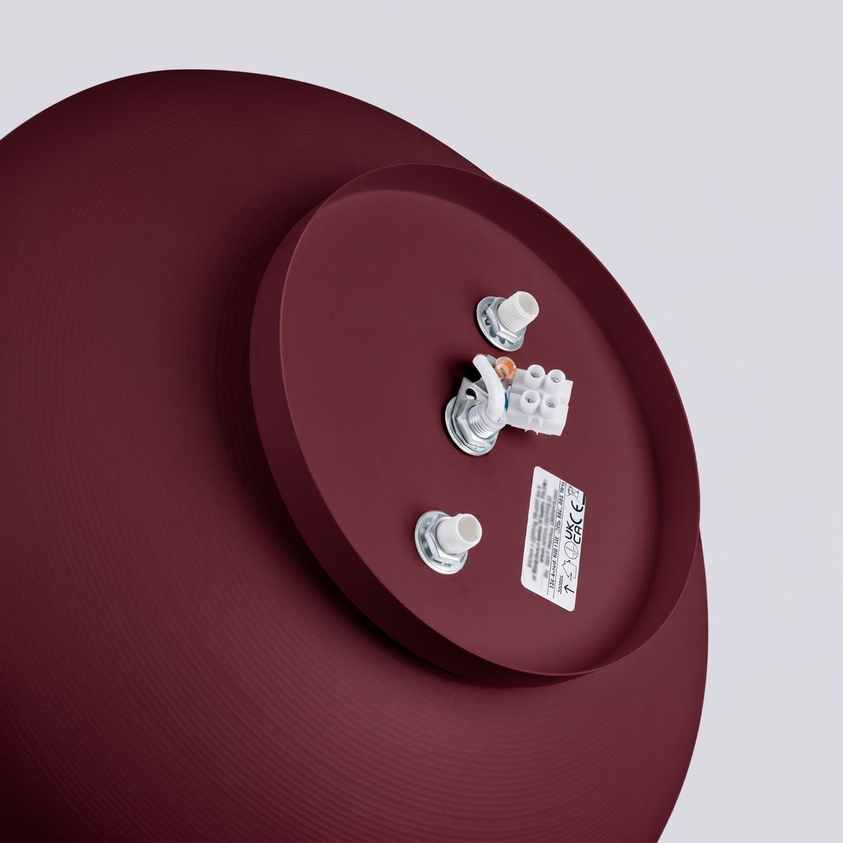 Ceiling lamp OMIQ burgundy