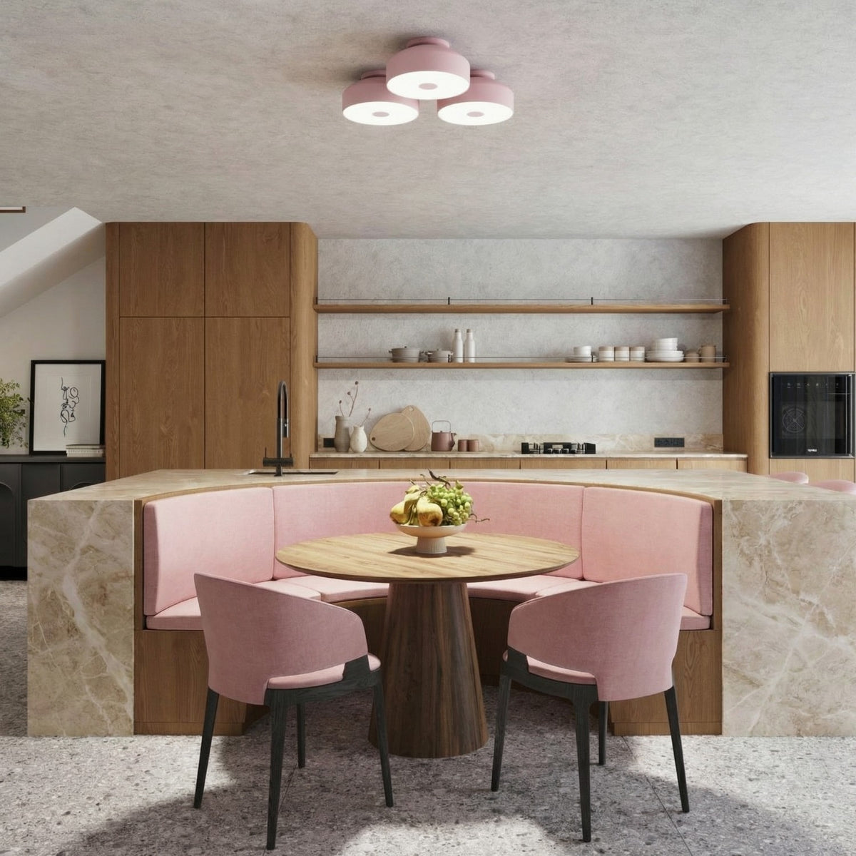 Ceiling lamp OMIQ pink