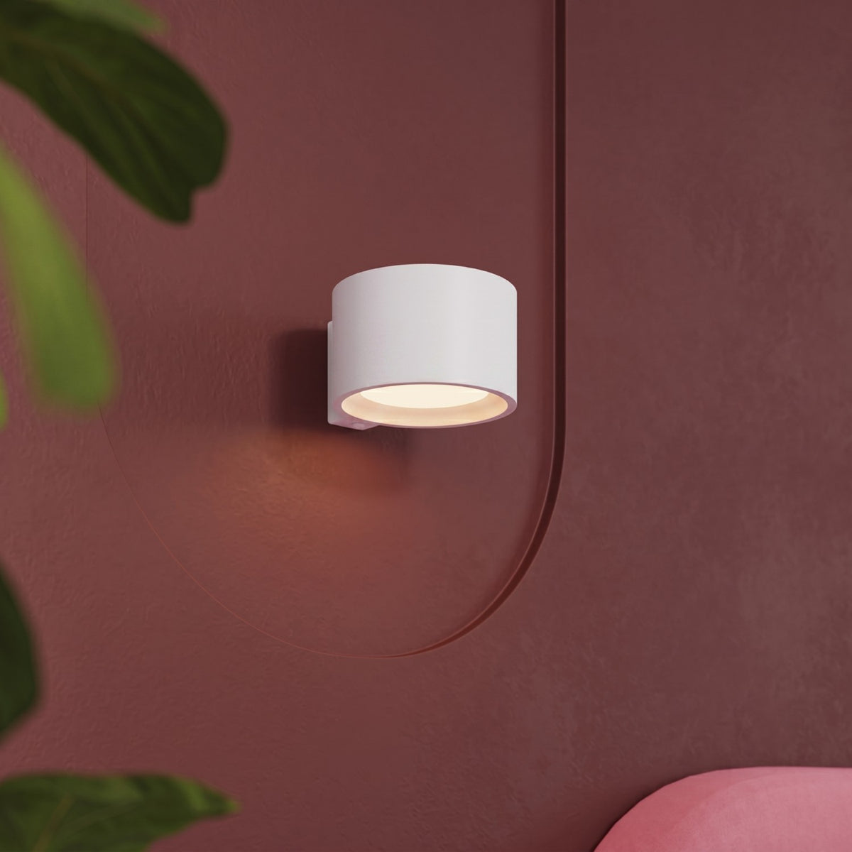 Wall lamp MODO 1 white Gx53