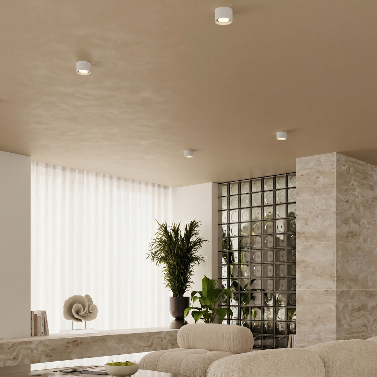 Ceiling lamp MODO 2 white Gx53