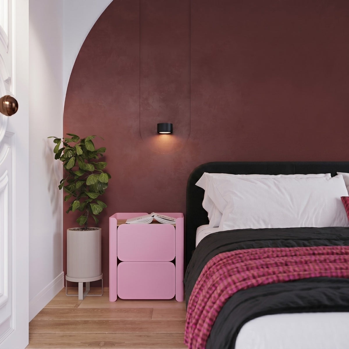 Wall lamp MODO 1 black Gx53