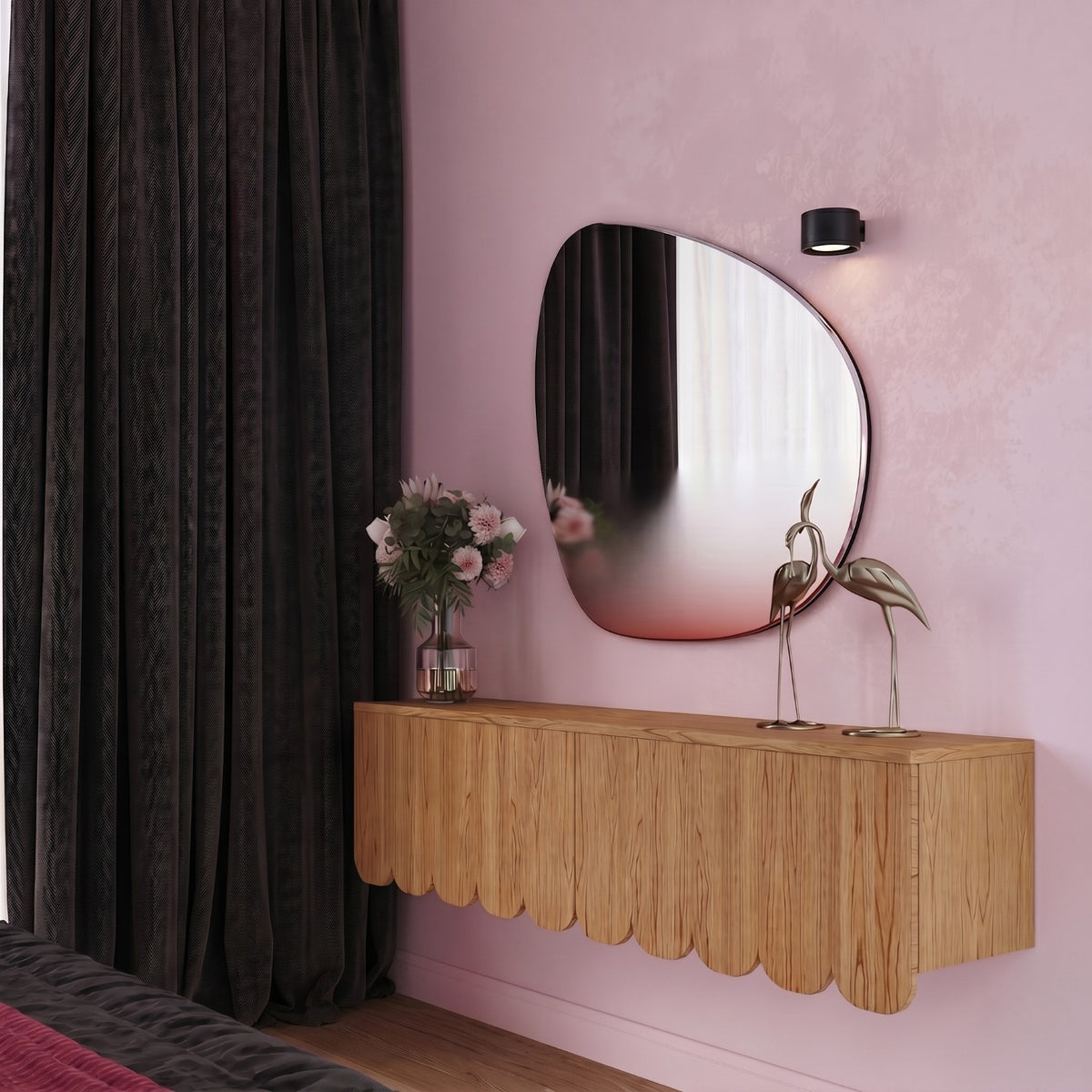 Wall lamp MODO 1 black Gx53