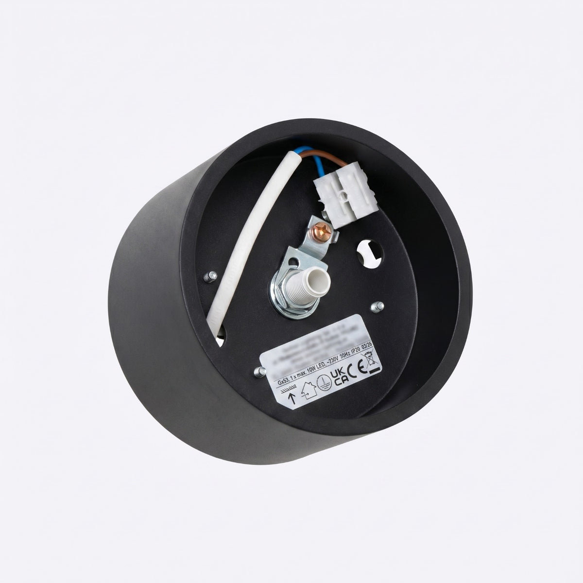 Ceiling lamp MODO 1 black Gx53