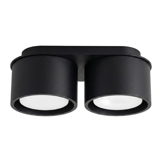 Ceiling lamp MODO 2 black Gx53