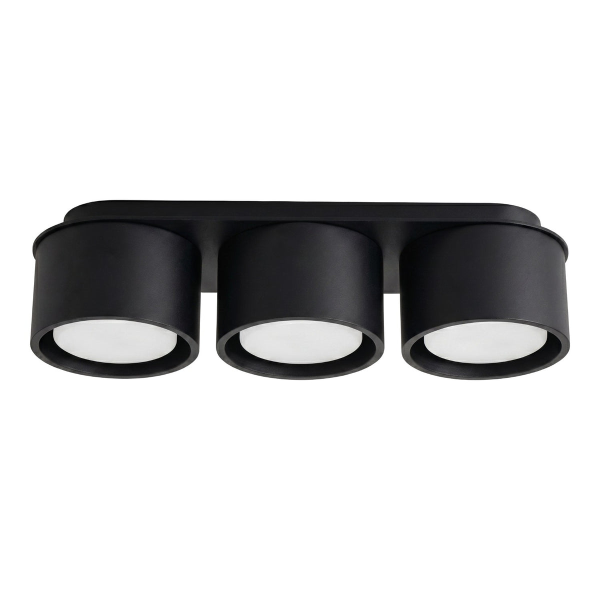 Ceiling lamp MODO 3 black Gx53