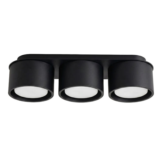 Ceiling lamp MODO 3 black Gx53