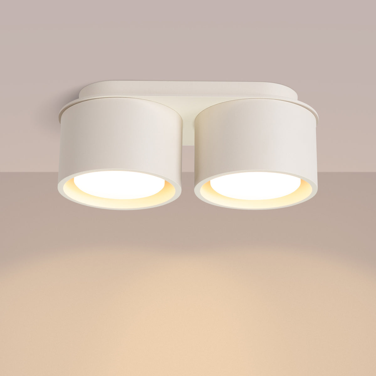 Ceiling lamp MODO 2 beige Gx53