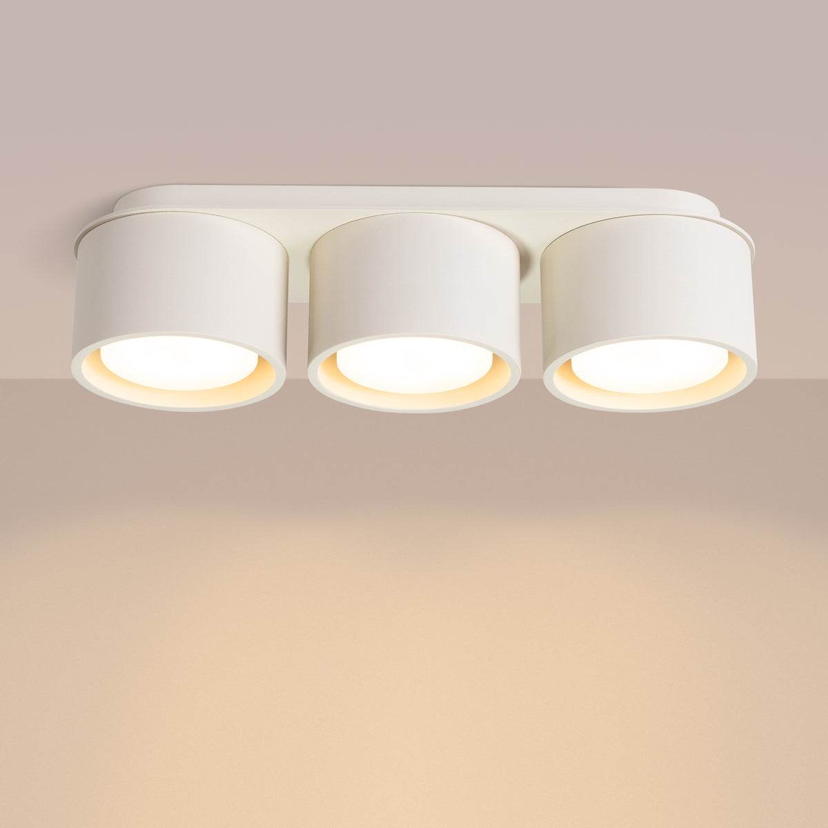 Ceiling lamp MODO 3 beige Gx53